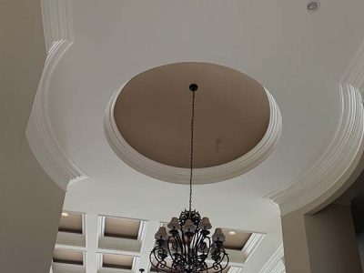 Custom Ceiling Light Installation